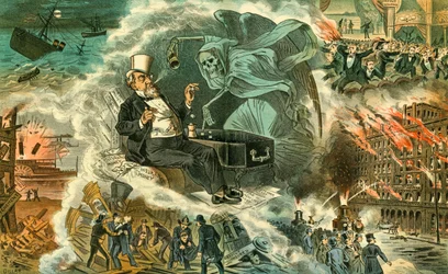 Jugando con la muerte, 1883